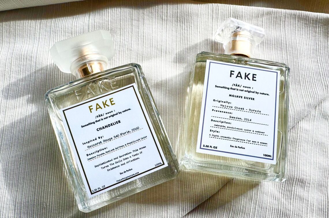 Fake Fragrances Mojave Silver & Chadelier Product Review Cover Photo