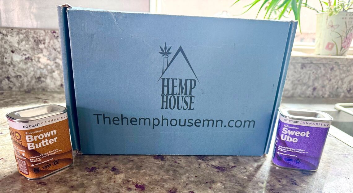 Hemp House Delta 9 Polvorone cookies review cover photo