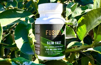 fusion cbd slim fast cbd capsules cover photo