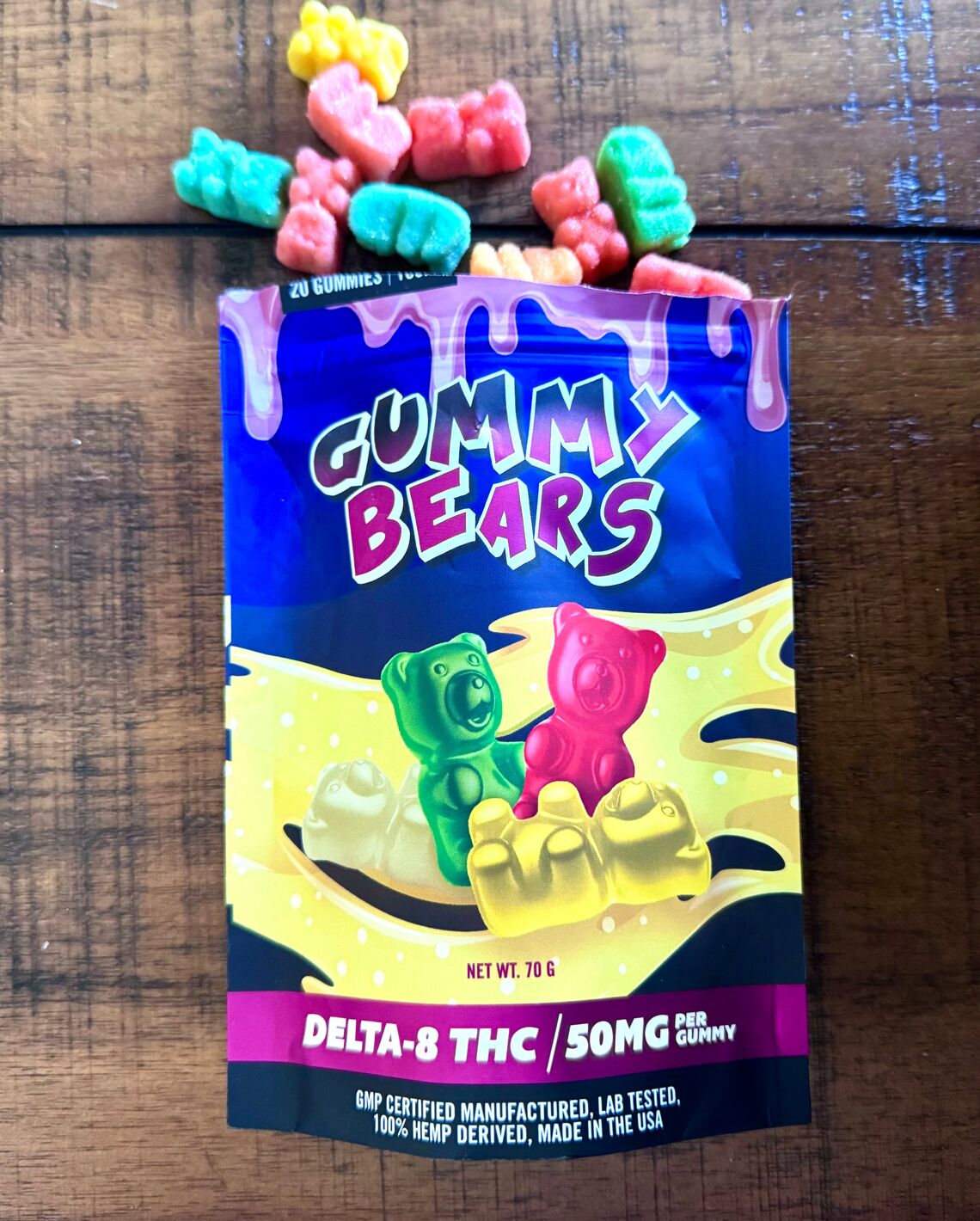 Injoy extracts delta 8 gummy bears review cover photo