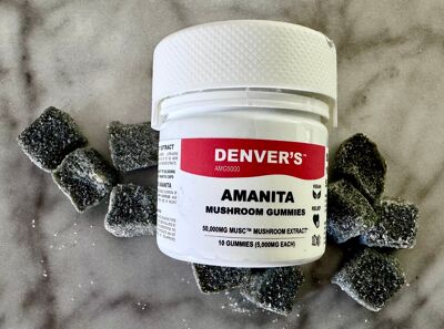 Denver's amanita mushroom gummies from Trusted mushrooms cover photo