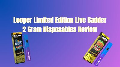Looper Limited Edition Live Badder 2 Gram Disposables Review cover photo