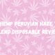 Mako Hemp Peruvian Haze THC-V Blend Disposable Review cover photo