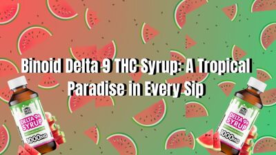 Binoid Delta 9 THC Syrup A Tropical Paradise in Every Sip cover photo