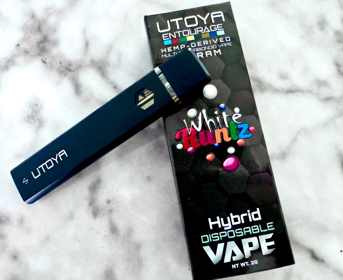 Utoya THCA+ 2 gram Disposable Vape Review Cover photo