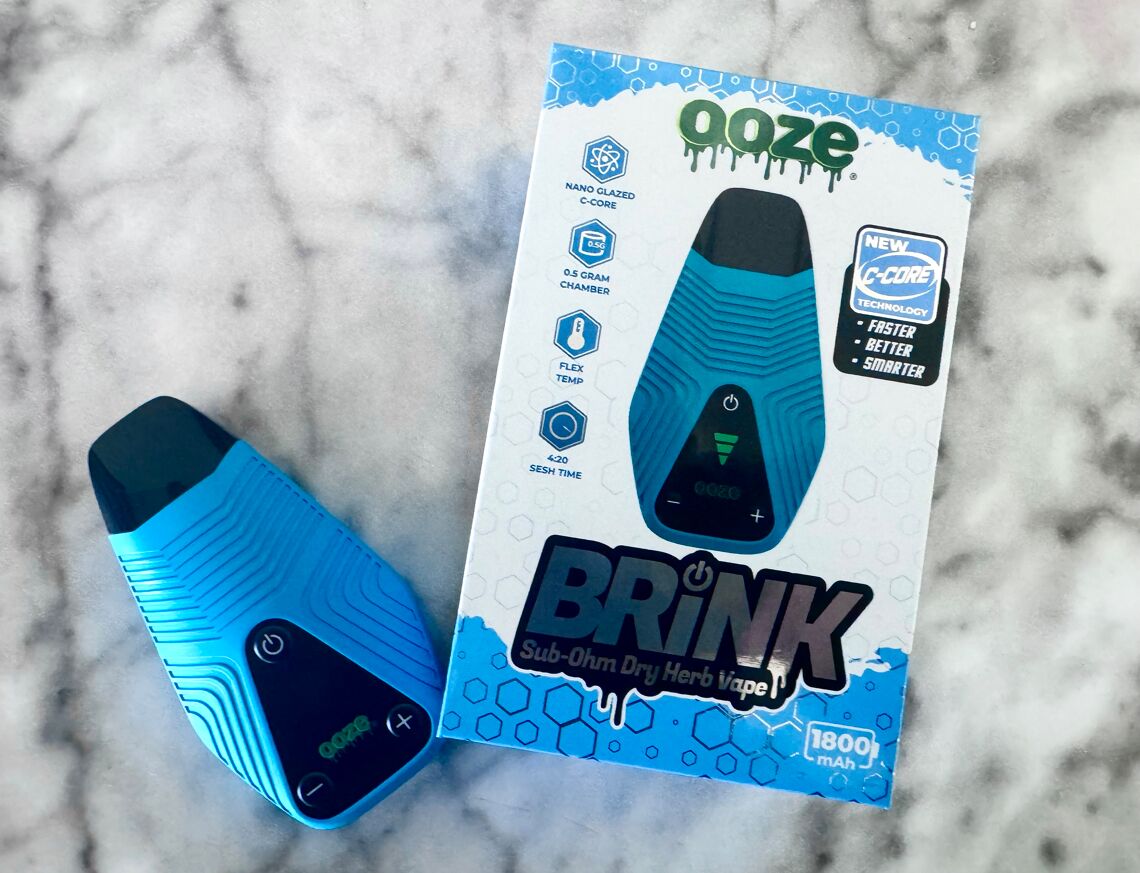 Ooze Brink Dry Herb Vaporizer Review cover photo