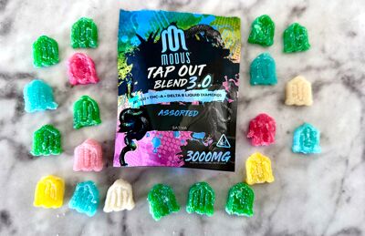 modus brand tap out assorted gummies cover photo