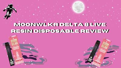 Moonwlkr Delta 8 Live Resin Disposable Review cover photo