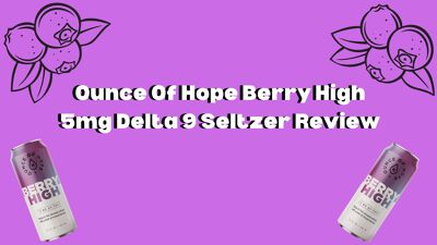 Ounce Of Hope Berry High 5mg Delta 9 Seltzer Review cover photo