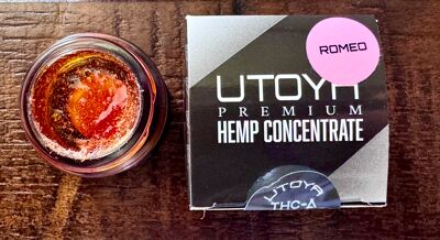 utoya product review, hemp concentrate