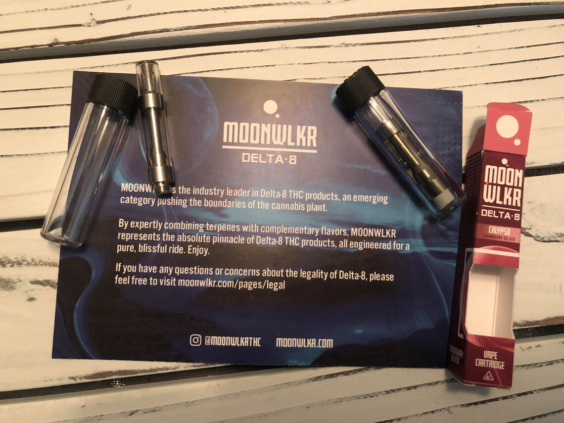 MOONWLKR Delta 8 Himalia & Calypso Vape Cartridges