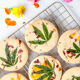 Cannabis-pressed Shortbread Cookies