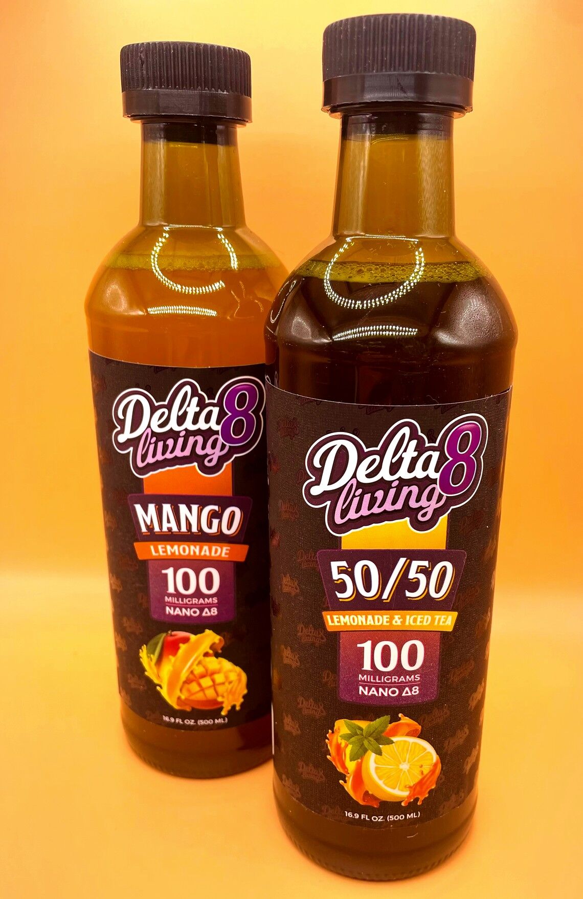Delta Living 8 mangoIcedTea drinks